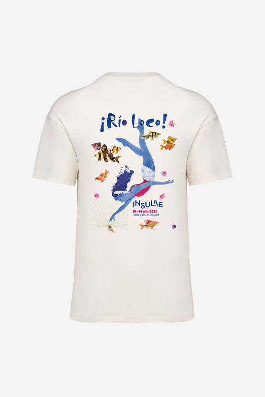 T-shirt Oversize Unisex Eco responsable Rio Loco