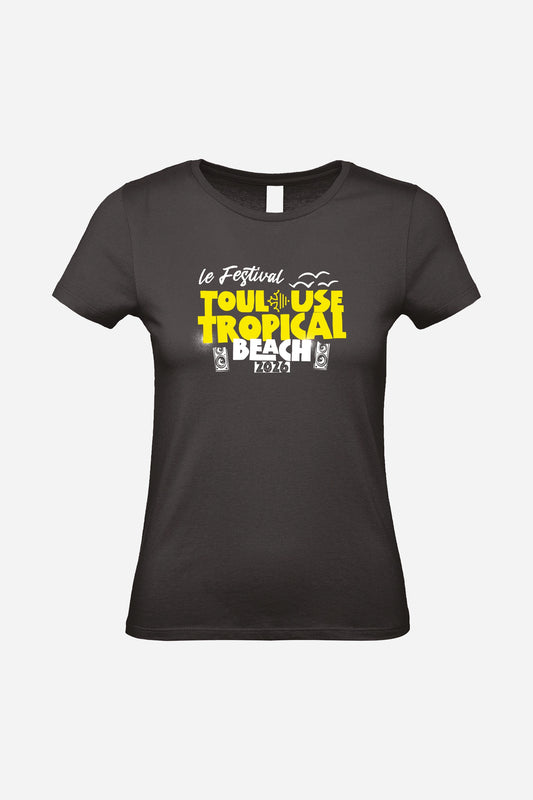 T-shirt femme Tropical Beach