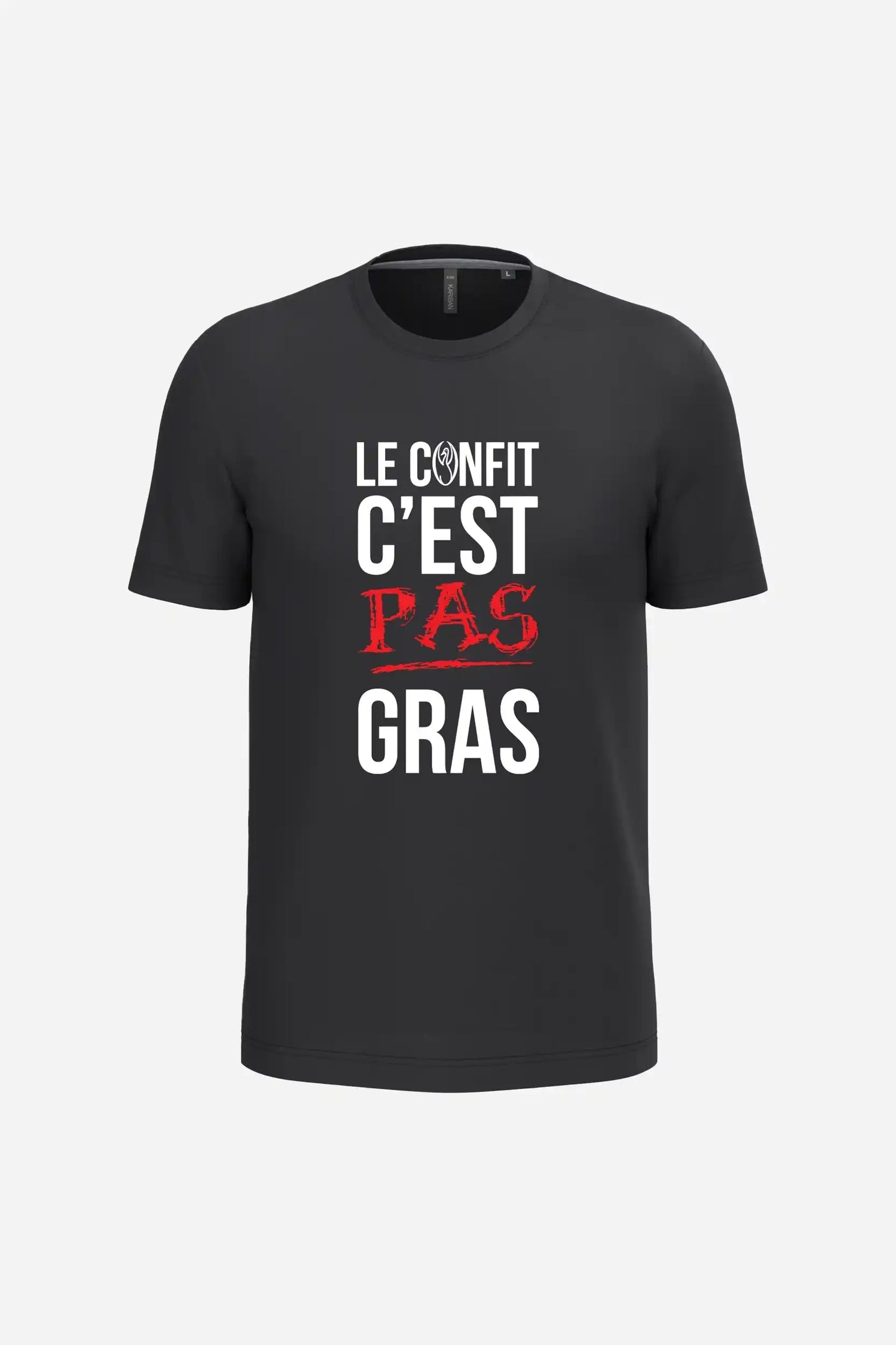 T-Shirt "Le confit c'est pas gras"