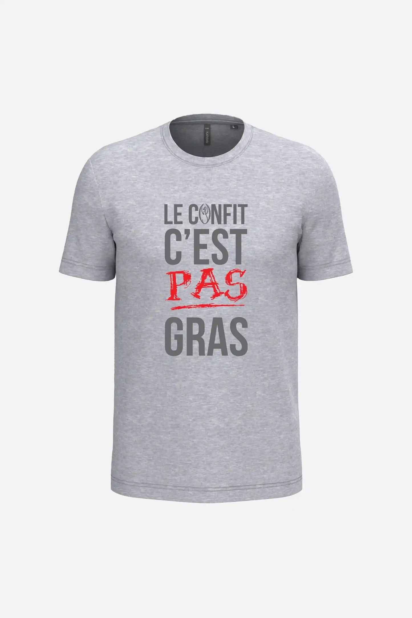 T-Shirt "Le confit c'est pas gras"