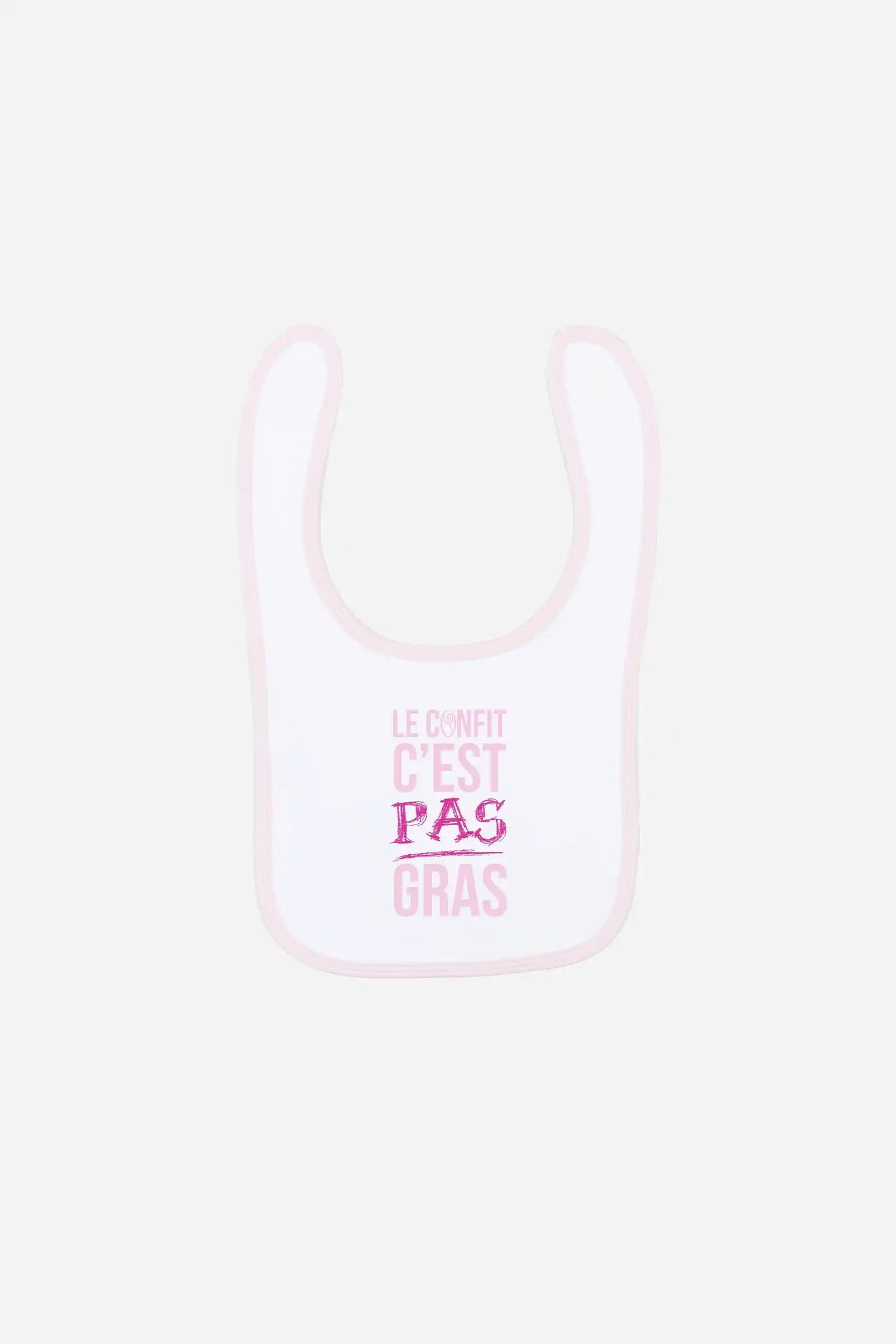 Bavoir "Le confit c'est pas gras"