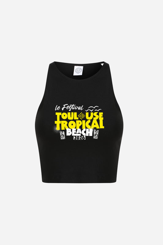 Crop top Tropical Beach